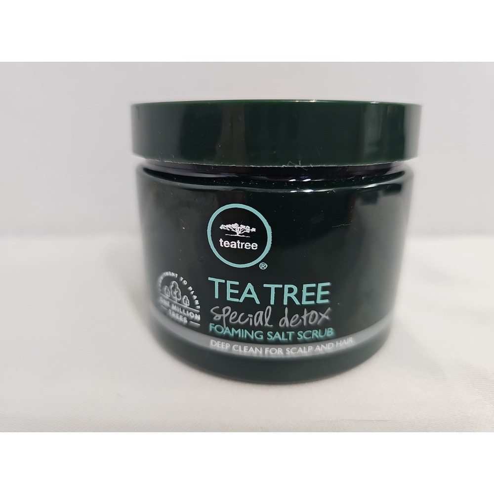 PAUL MITCHELL TEA TREE SPECIAL DETOX FOAMING SALT SCRUB 6.5 OZ * BRAND NEW *